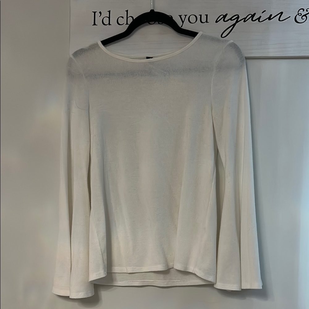 Elegant White Women's Top